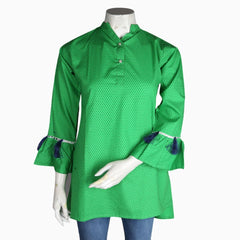 Women's Printed Top - Green - test-store-for-chase-value