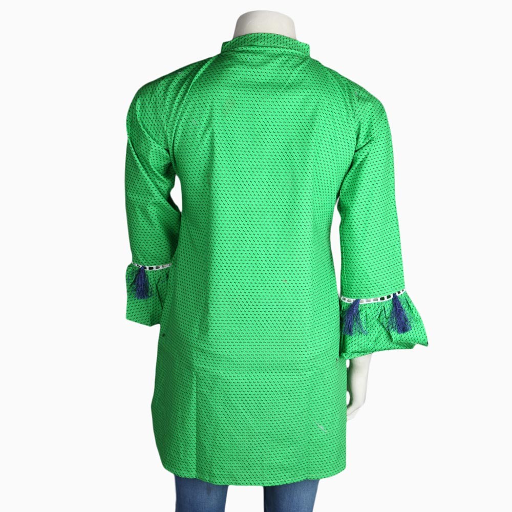 Women's Printed Top - Green - test-store-for-chase-value