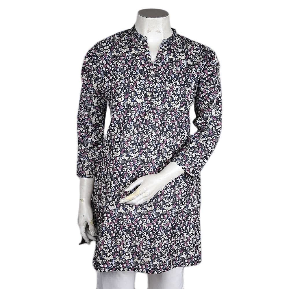 Women's Printed Cotton Kurti - Multi - test-store-for-chase-value