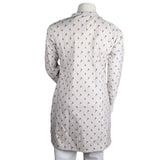 Women's Printed Cotton Kurti - Light Grey - test-store-for-chase-value