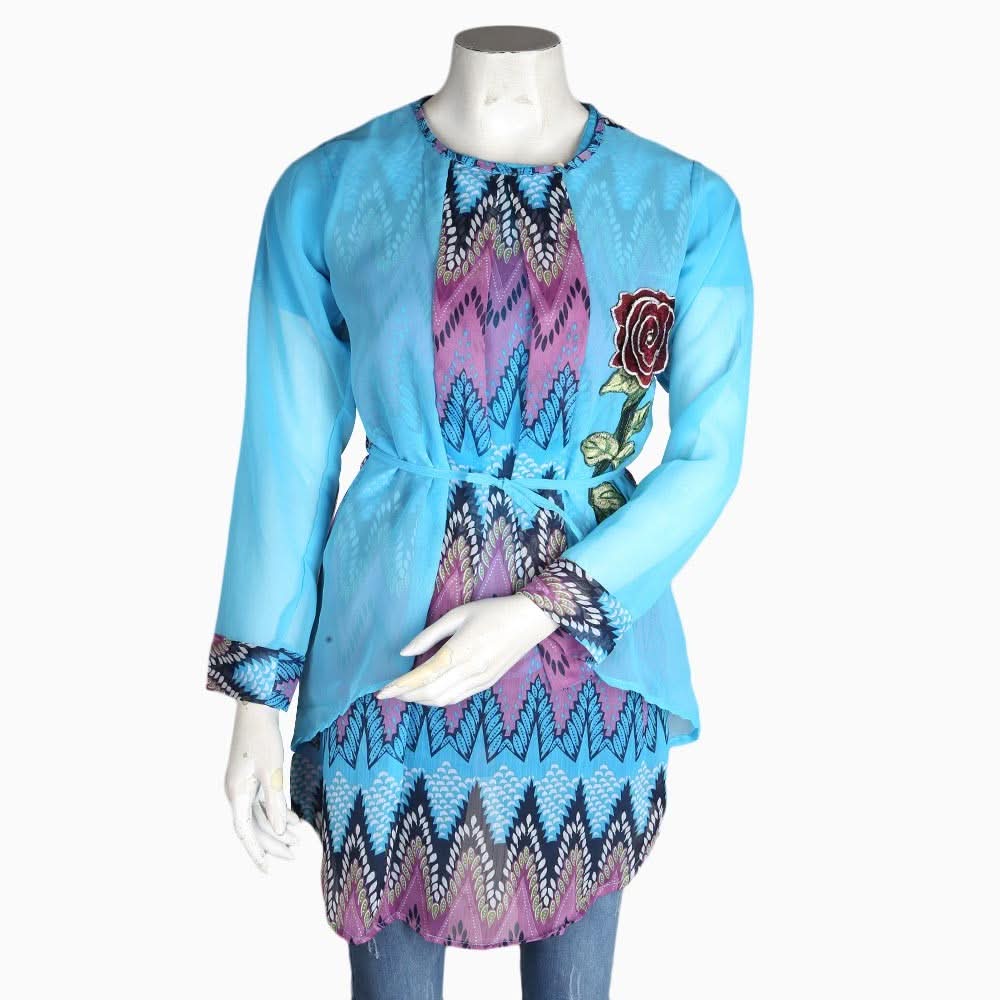 Women's Chiffon Top with Inner - Multi - test-store-for-chase-value