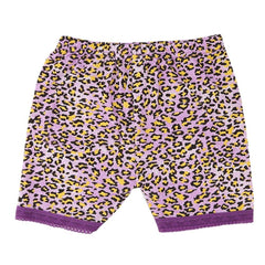 Girls Printed Boxer - Purple - test-store-for-chase-value