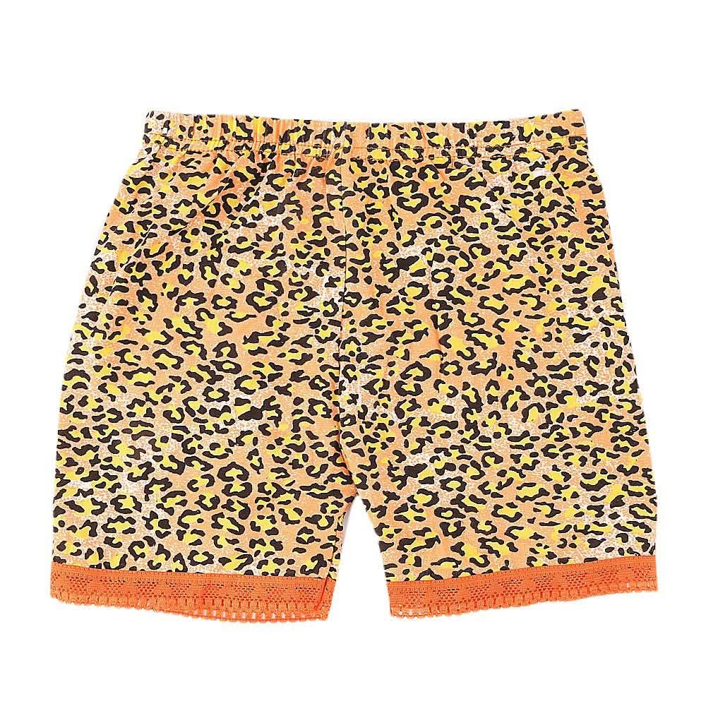 Girls Printed Boxer - Orange - test-store-for-chase-value