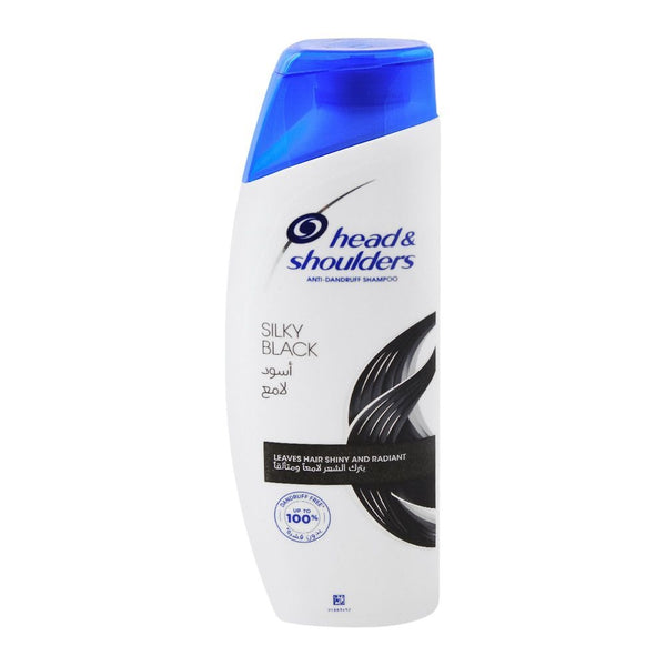 Head & Shoulders Hair Silky Black Shampoo - 650 ML, Beauty & Personal Care, Shampoo & Conditioner, P&G, Chase Value