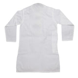 Boys Embroidered Kameez Shalwar - White - test-store-for-chase-value