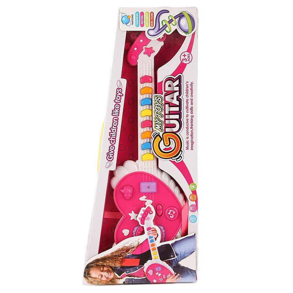 Electric Music Guitar - Pink - test-store-for-chase-value