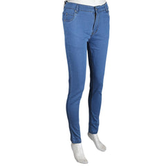 Women's Denim Pant - Light Blue - test-store-for-chase-value