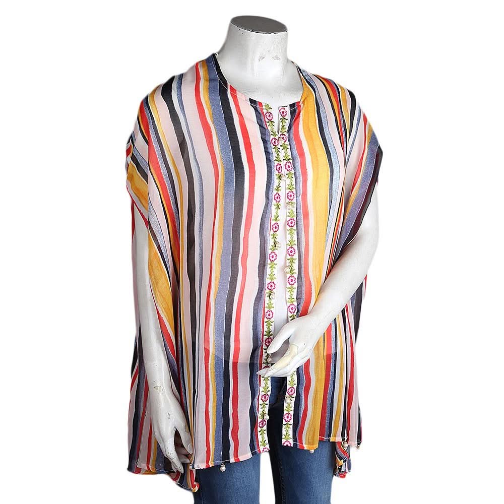 Women's Printed Butterfly Top - Multi - test-store-for-chase-value