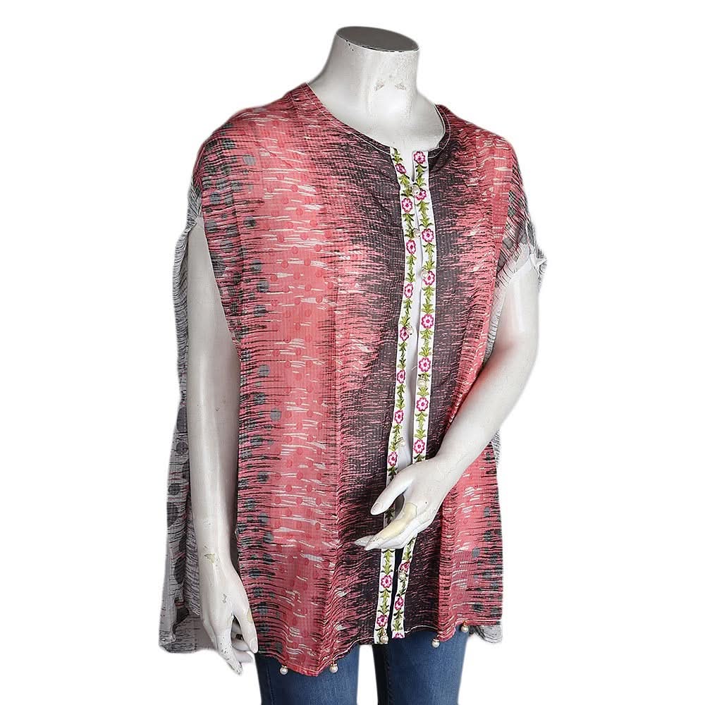 Women's Printed Butterfly Top - Multi - test-store-for-chase-value