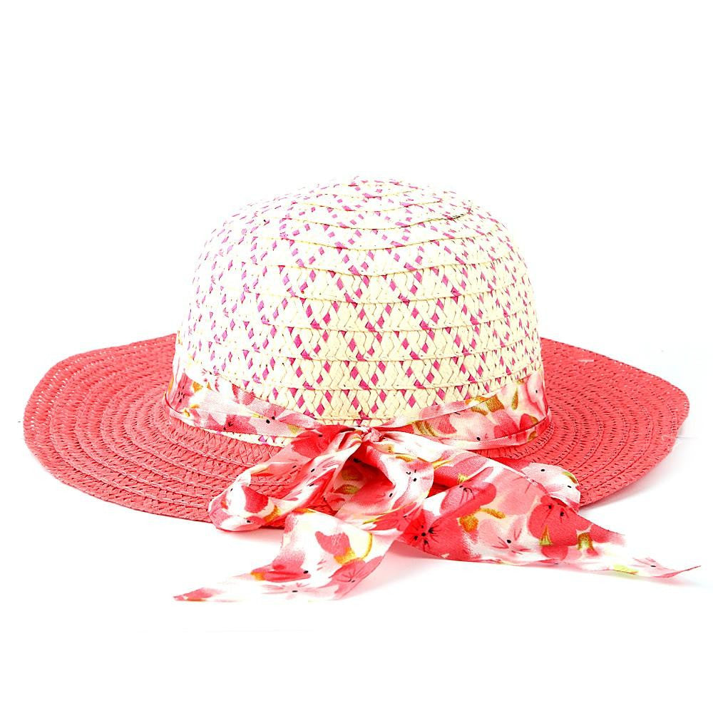 Girls Floppy Hat - Pink - test-store-for-chase-value