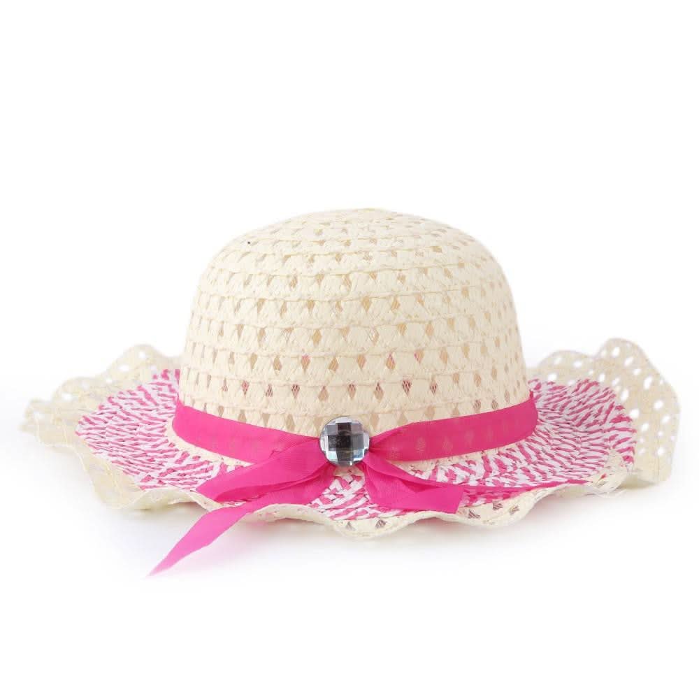 Girls Floppy Hat - Pink - test-store-for-chase-value