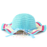 Girls Floppy Hat - Light Blue - test-store-for-chase-value