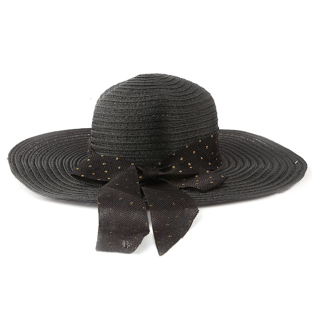 Women's Floppy Hat - Black - test-store-for-chase-value