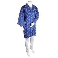 Women's Printed 2 Pcs lawn Suit - Blue - test-store-for-chase-value