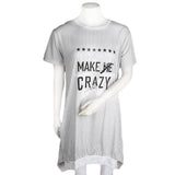 Women's Night Top - Grey - test-store-for-chase-value