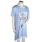 Women's Night Top - Light Blue - test-store-for-chase-value