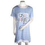 Women's Night Top - Light Blue - test-store-for-chase-value