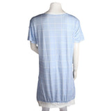 Women's Night Top - Light Blue - test-store-for-chase-value