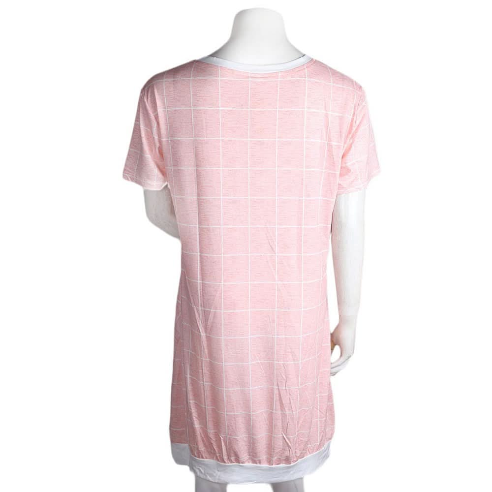 Women's Night Top - Peach - test-store-for-chase-value