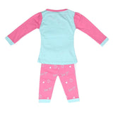 Newborn Girls Printed Suit - Light Blue - test-store-for-chase-value