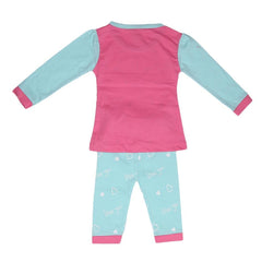 Newborn Girls Printed Suit - Pink - test-store-for-chase-value
