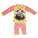 Newborn Girls Printed Suit - Yellow - test-store-for-chase-value