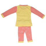 Newborn Girls Printed Suit - Yellow - test-store-for-chase-value