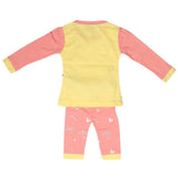 Newborn Girls Printed Suit - Yellow - test-store-for-chase-value