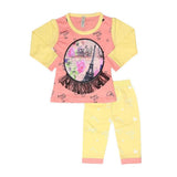 Newborn Girls Printed Suit - Peach - test-store-for-chase-value