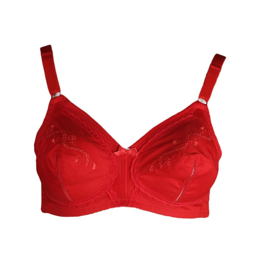 Ifg Classic Deluxe Bra - Red - test-store-for-chase-value