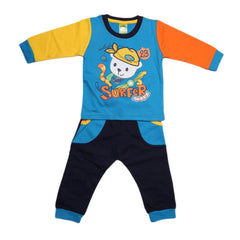 Newborn Boys Full Sleeves Suit - Blue - test-store-for-chase-value