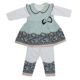 Newborn Girls Full Sleeves Suit - Light Blue - test-store-for-chase-value