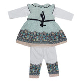 Newborn Girls Full Sleeves Suit - Light Blue - test-store-for-chase-value