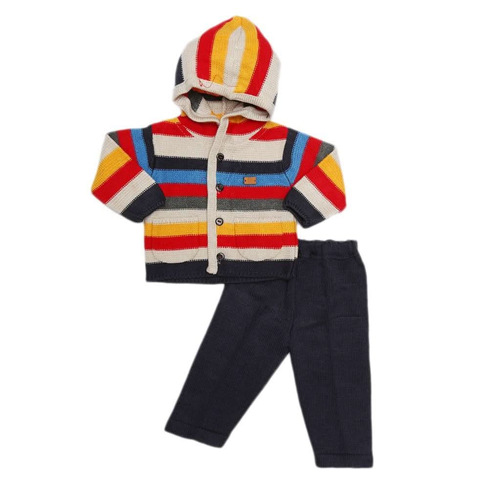 Newborn Full Sleeves 2 Pcs Suit - Multi - test-store-for-chase-value