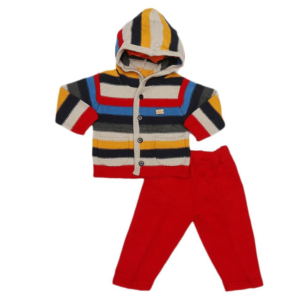 Newborn Full Sleeves 2 Pcs Suit - Multi - test-store-for-chase-value