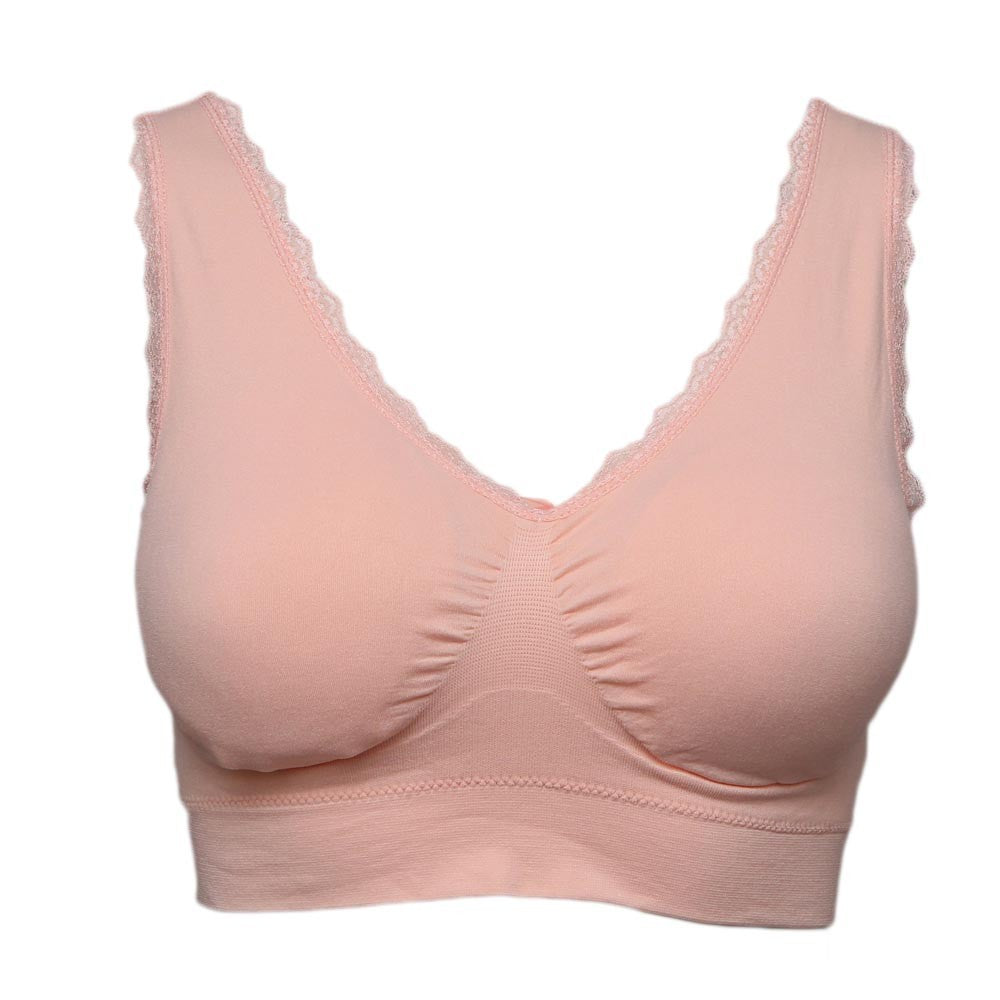 Women's Biddies Foam Bra - Peach - test-store-for-chase-value