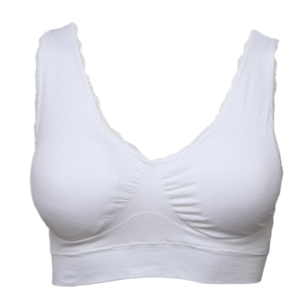 Women's Biddies Foam Bra - White - test-store-for-chase-value