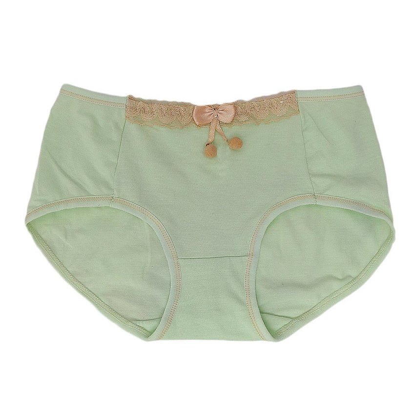 Women's Fancy Panty - Light Green - test-store-for-chase-value