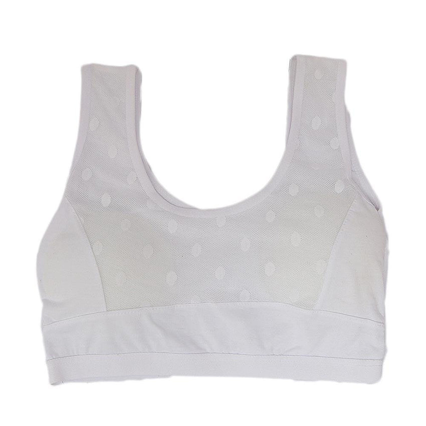 Girls Biddies Foam Bra - White - test-store-for-chase-value