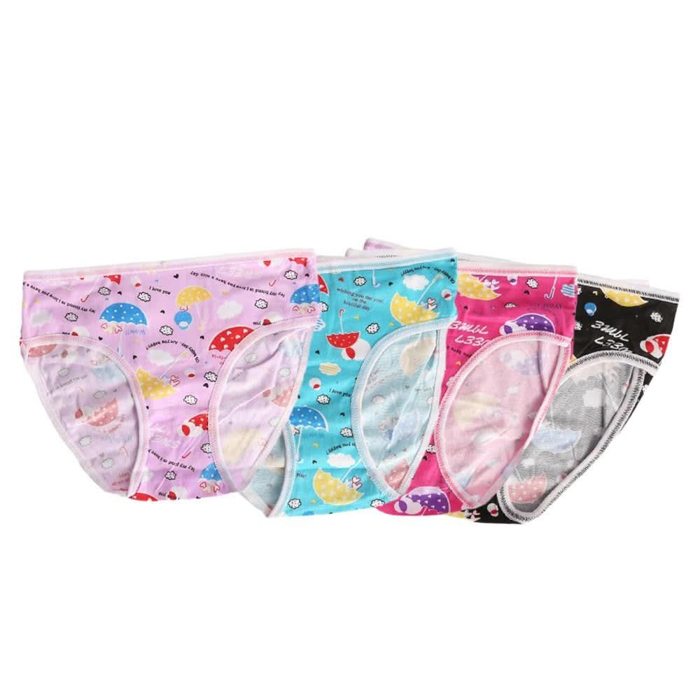 Girls Panty Pack Of 4 - Multi - test-store-for-chase-value