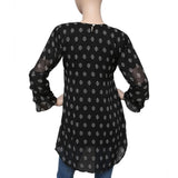 Women's Printed Georgette Top - Multi - test-store-for-chase-value