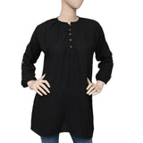 Women's Western Georgette Top - Black - test-store-for-chase-value