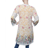 Women's Net Embroidered 2 Piece Top - White & Yellow - test-store-for-chase-value