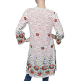 Women's Net Embroidered 2 Piece Top - White & Peach - test-store-for-chase-value
