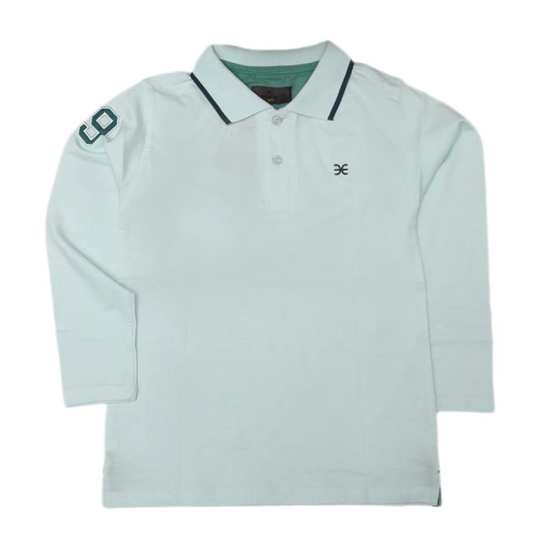 Boys Eminent Polo T-Shirt - Ice Green - test-store-for-chase-value
