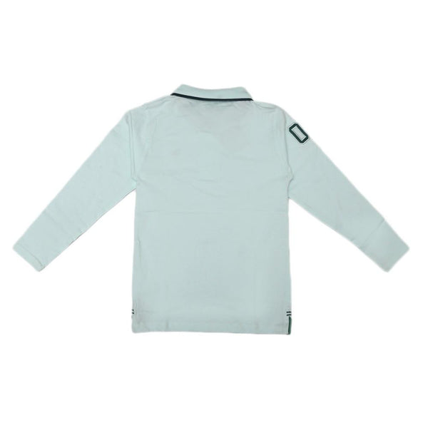 Boys Eminent Polo T-Shirt - Ice Green - test-store-for-chase-value
