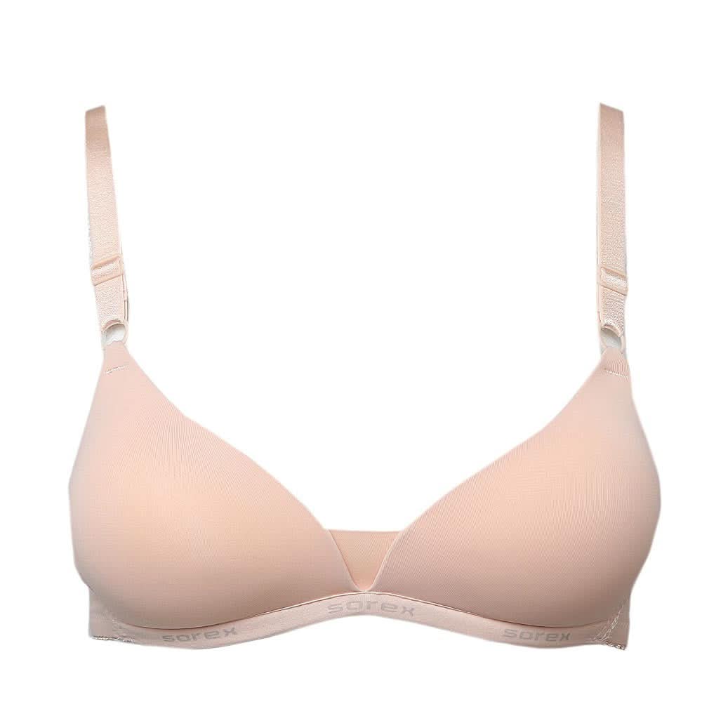 Women's Foam Bra - Peach - test-store-for-chase-value