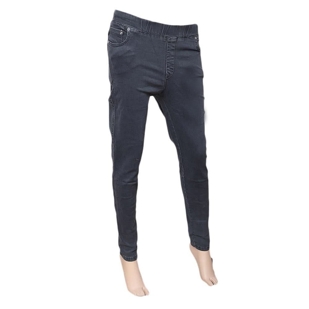 Women's Slim Fit Jeggings Jeans - Grey - test-store-for-chase-value
