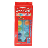 Watercolor 12 Pcs Set - Multi - test-store-for-chase-value