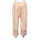 Women's Embroidered Trouser - Camel - test-store-for-chase-value